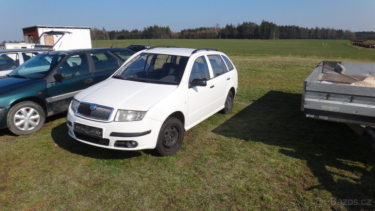 ŠKODA FABIA com 1,4 MPI 50kw RV2005