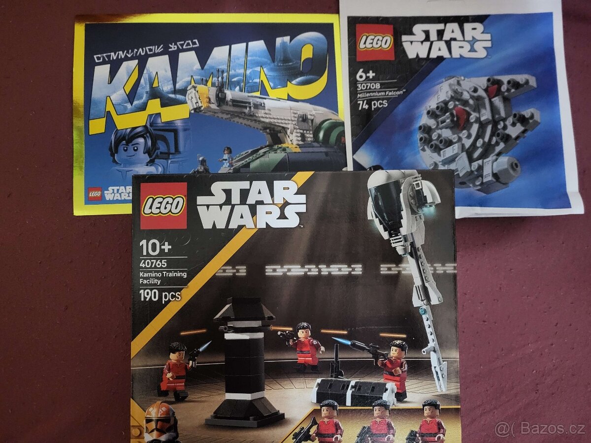 Lego Star Wars 40765 + model Millennium Falcon a karta