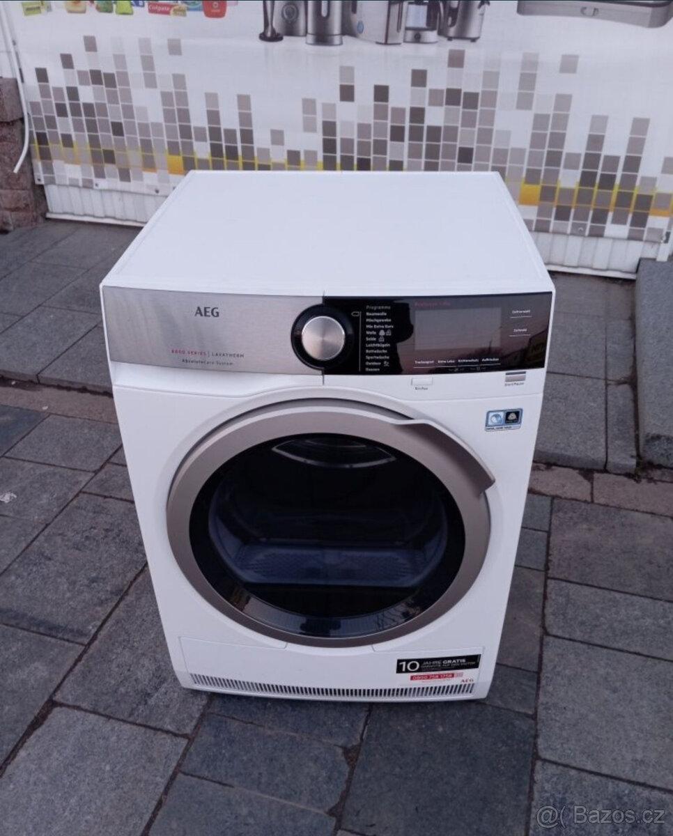 Prodám sušičku AEG s tepelným čerpadlem 8kg.
