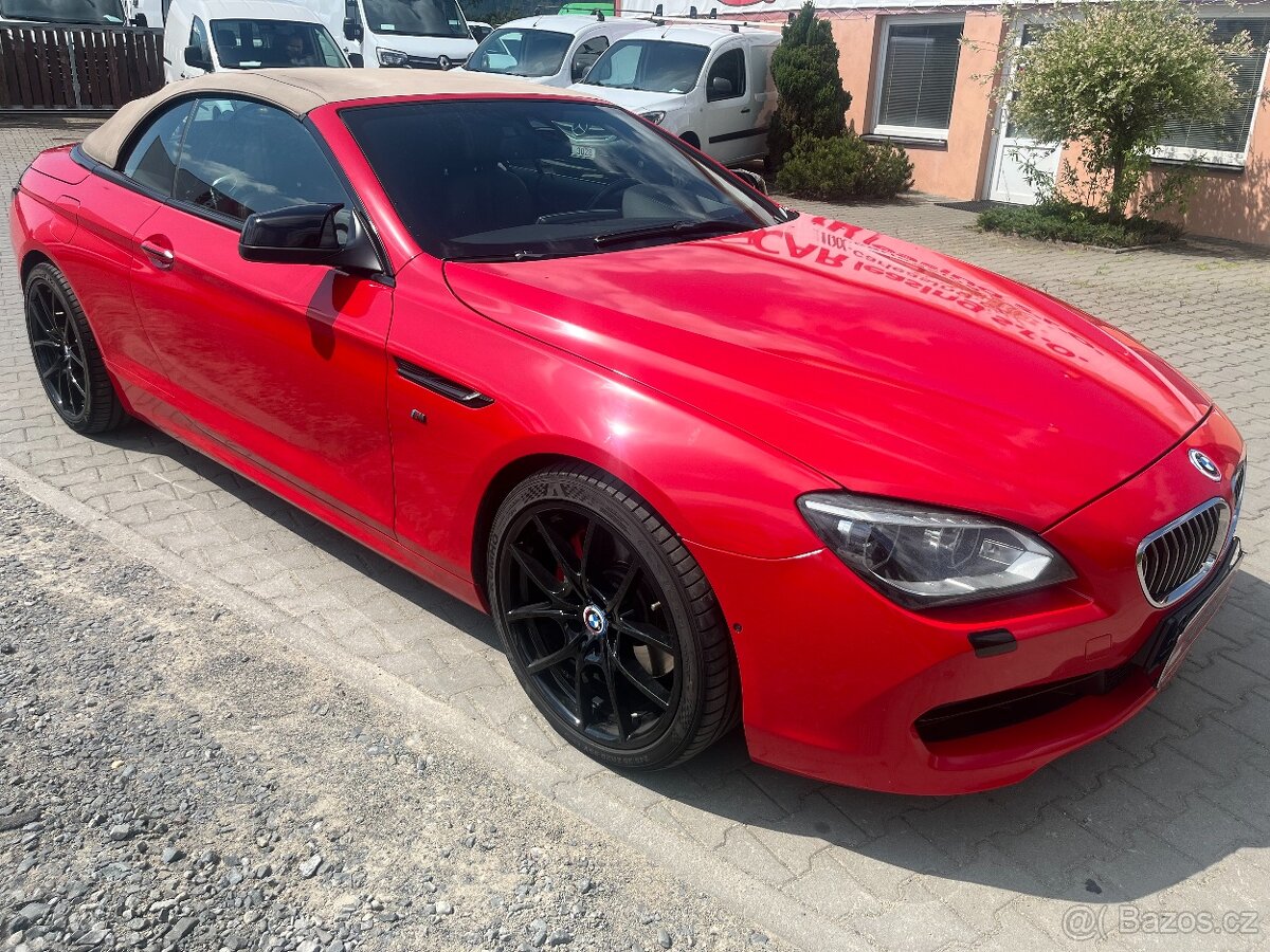 BMW F12 640d 230kW CABRIO xDRIVE,2015,DPH,TOPSTAV,MAXVÝBAVA