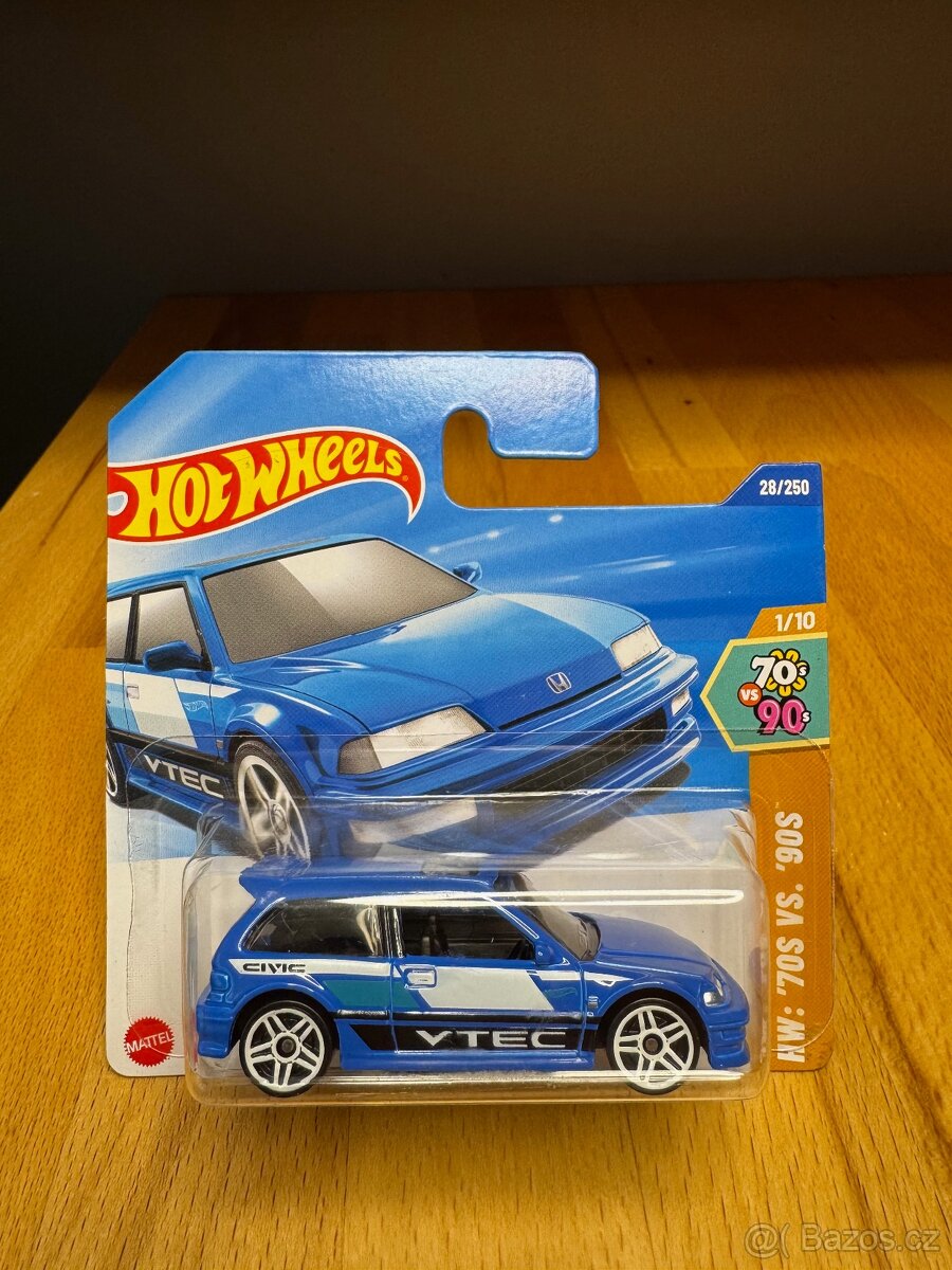 Hot Wheels - 90 Honda Civic EF - HW: '70s vs. '90s - HYW81