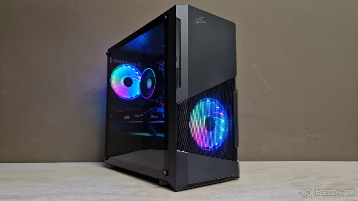 ❰ Herní PC | RYZEN 5 2600, GTX 1070, 16GB RAM, SSD 512GB ❱