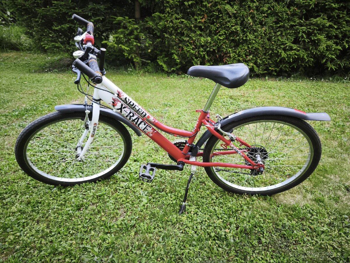 Dětské, dívčí kolo velikost 24"