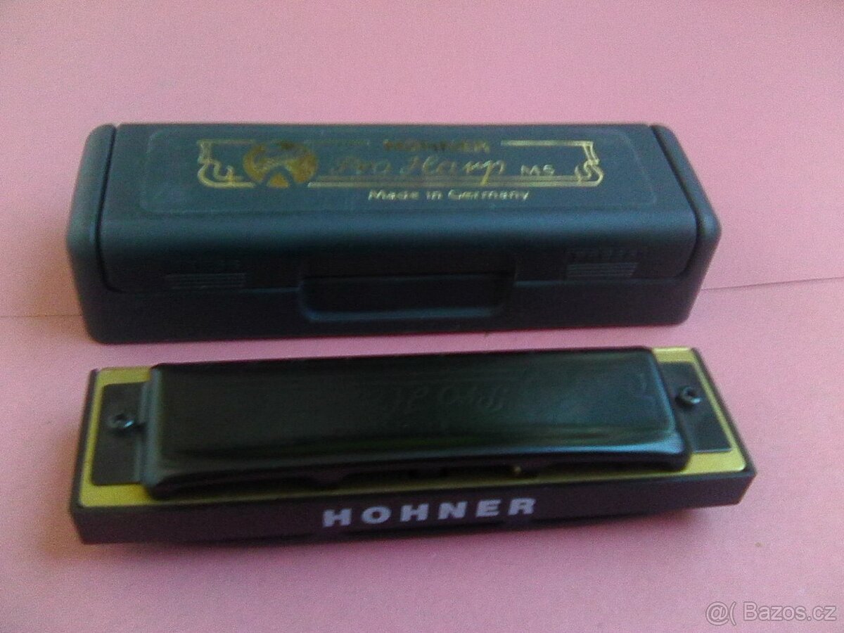 Harmonika HOHNER PRO HARP MS 562/20 - E dur - nová,