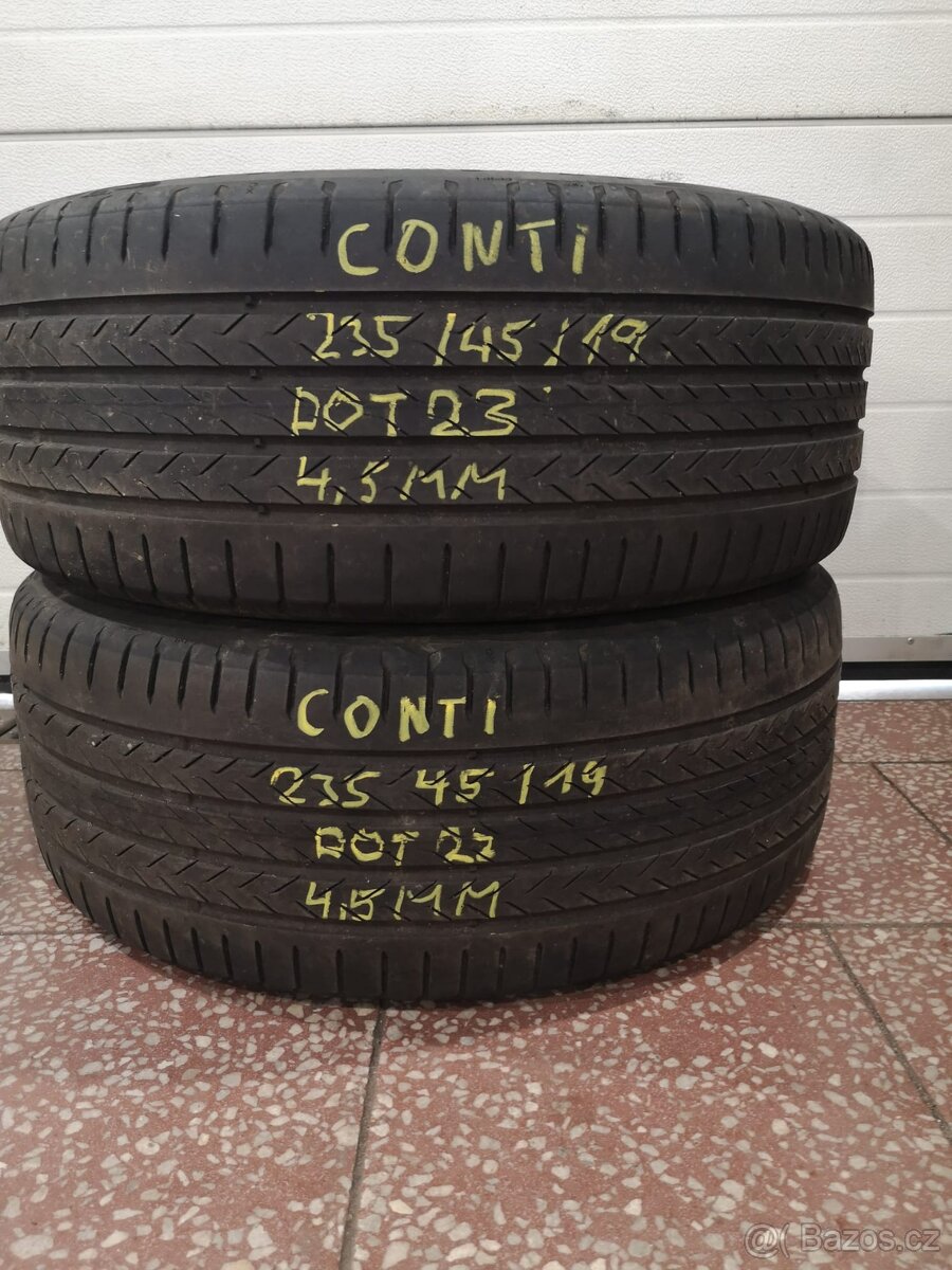 Letní Contitental 235/45/19