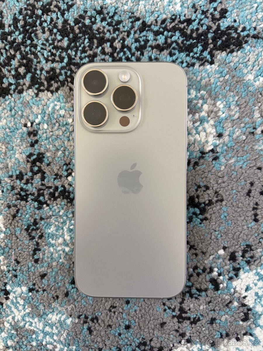 Iphone 16 pro 256gb natural titanium + příslušenství