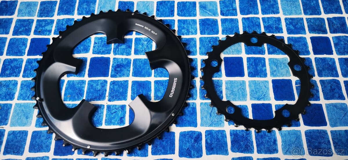 Převodníky Shimano Ultegra 50/34 na starší kliky