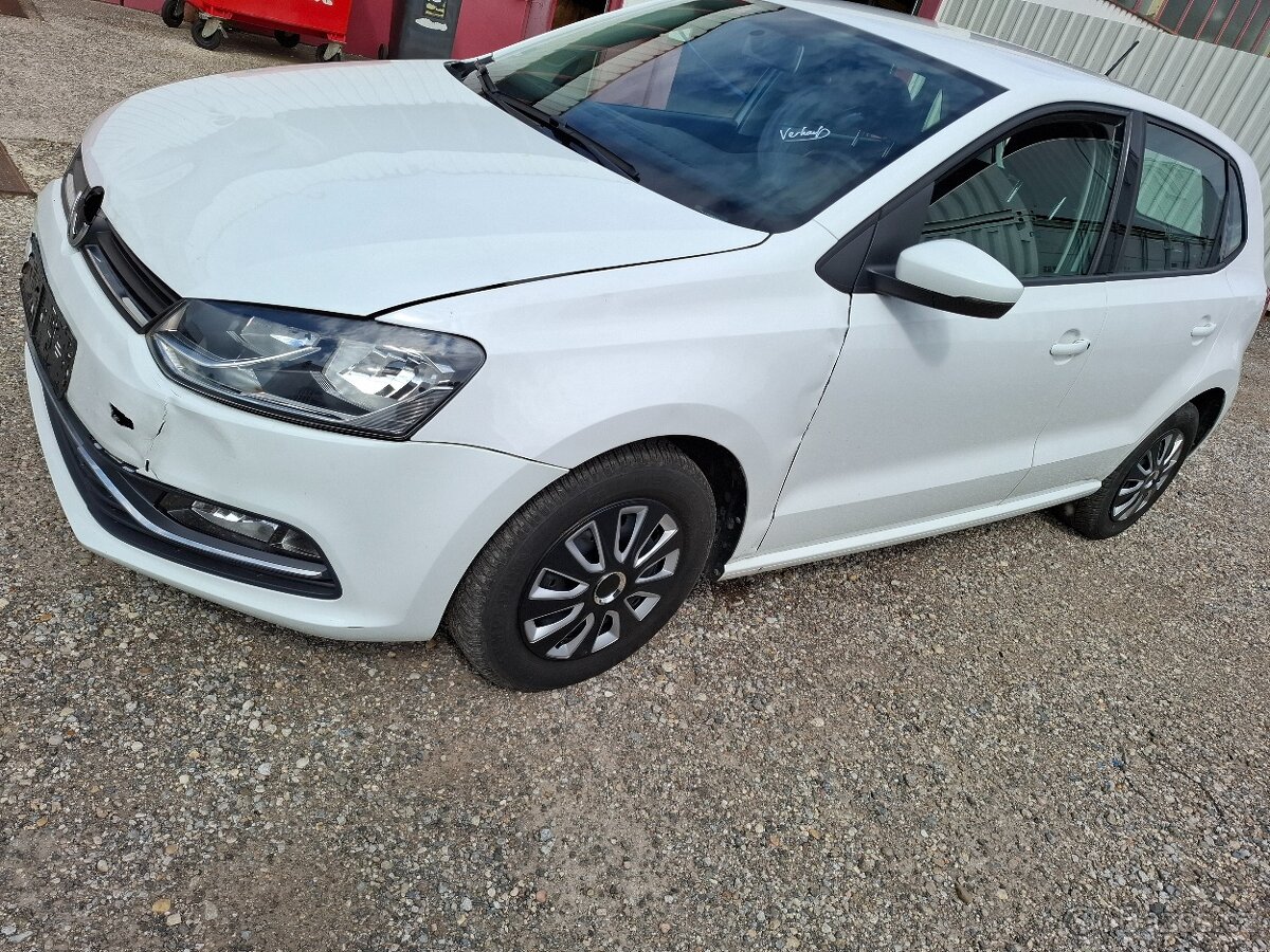 VW Polo 1.0MPI 44kw Klima Model 2017 ///Havárie///