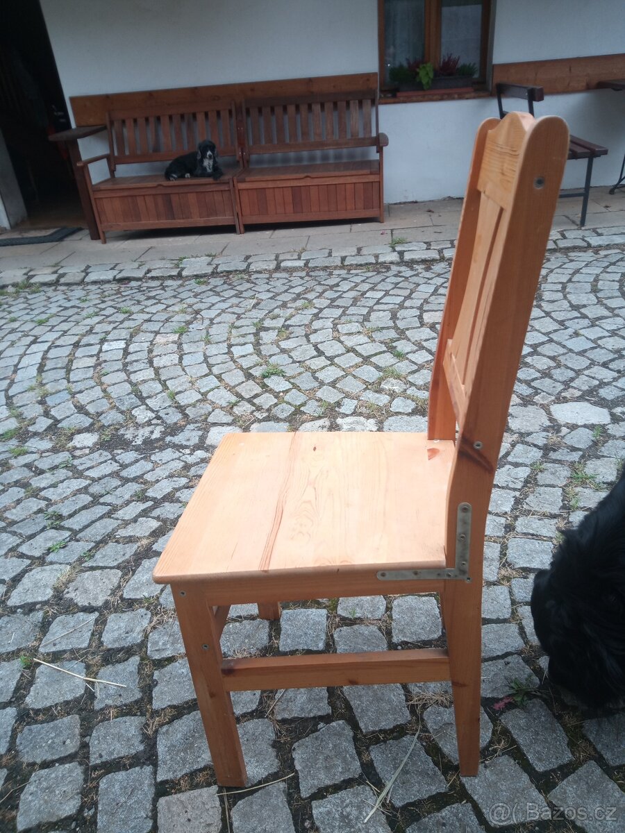 Židle na chatu