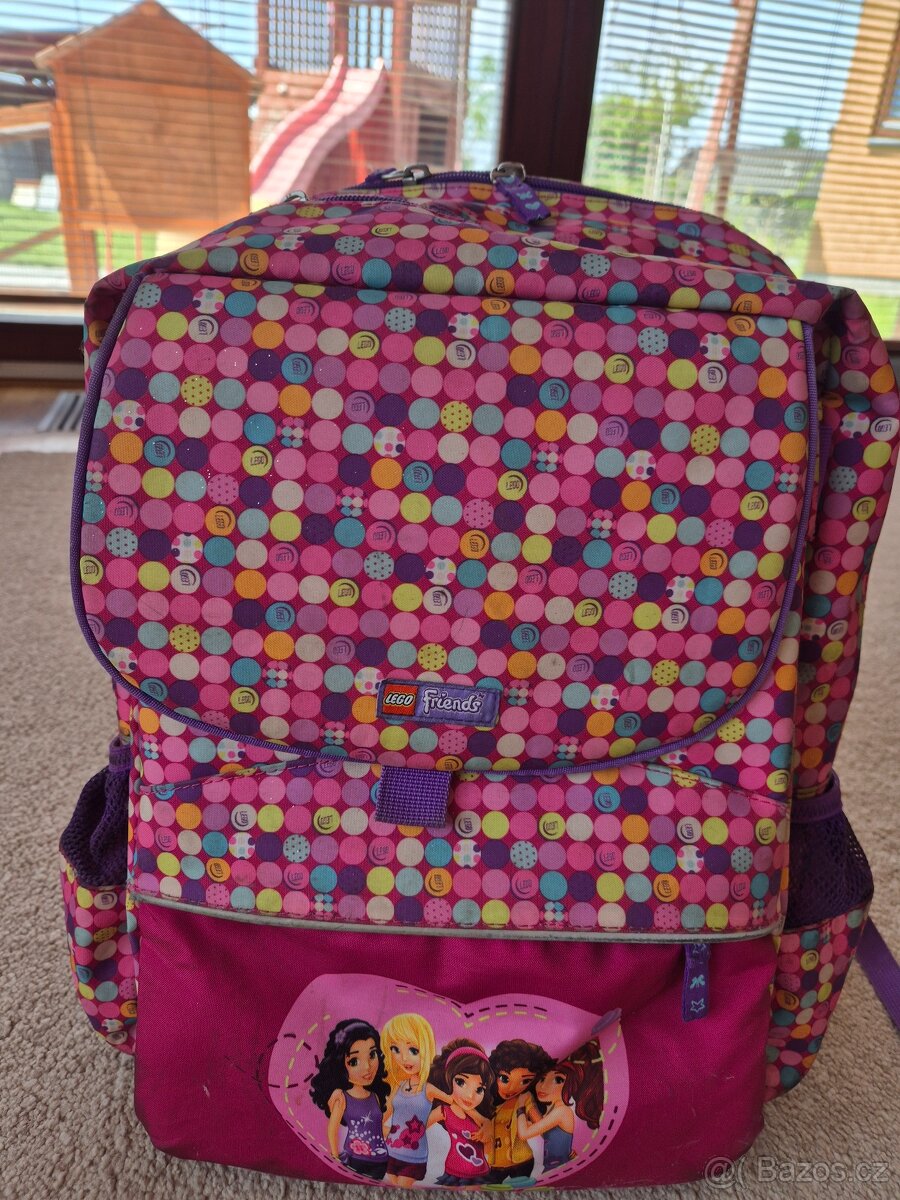 Školní taska batoh lego friends