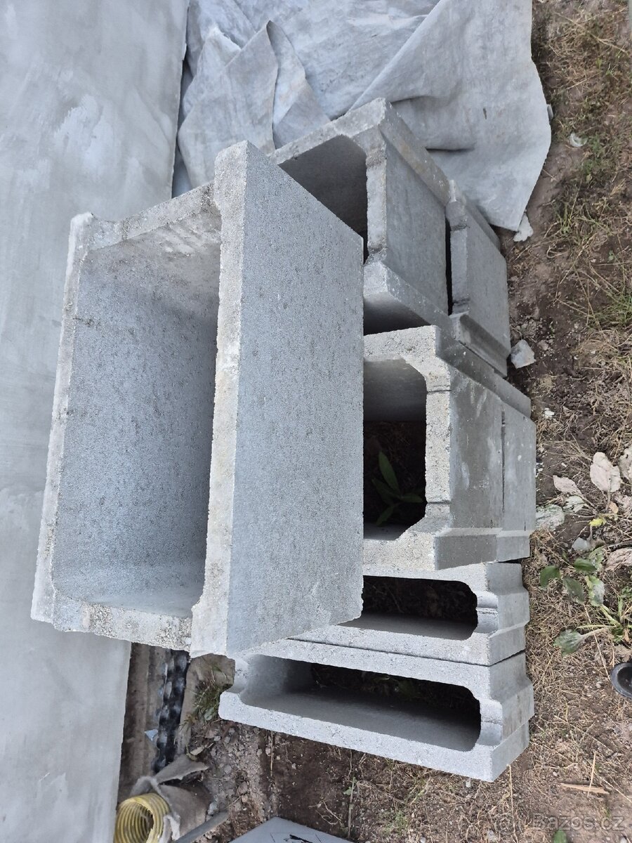 betonové tvarnice za odvoz
