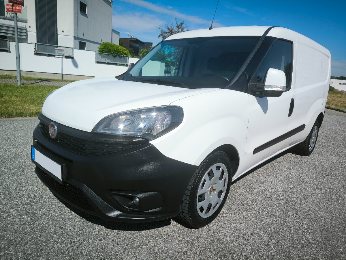 FIAT DOBLO MAXI 1.6 MTJ 77kw, r.v. 2018, PŮVOD ČR, DPH