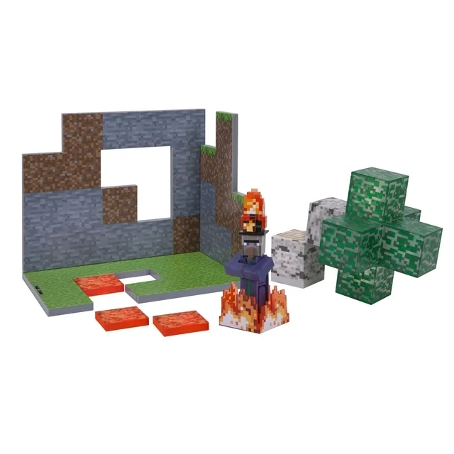 Minecraft Series 4 Birch Forest březový les herní sada