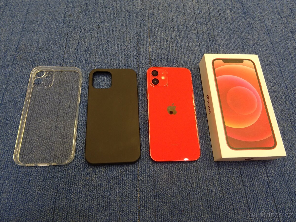 TOP APPLE iPhone 12 64GB červený