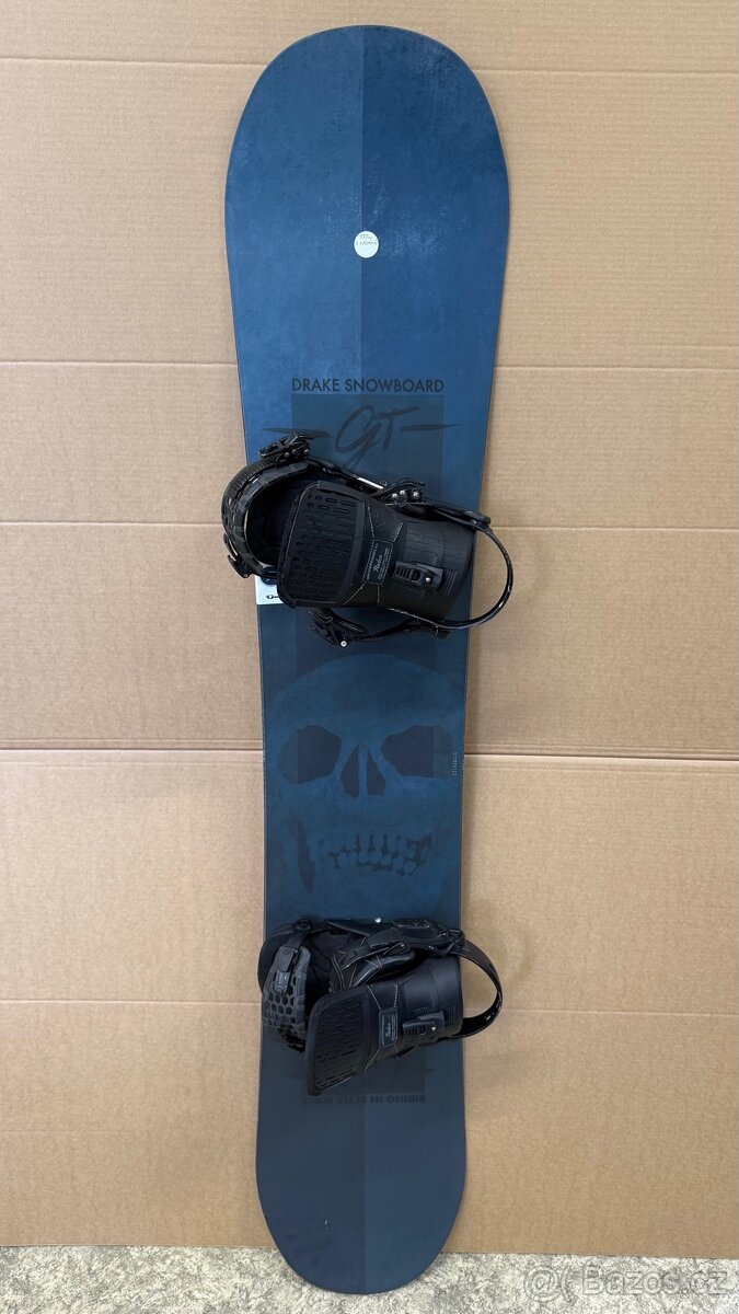 Nový snowboard Drake GT 155cm s vázáním Ride