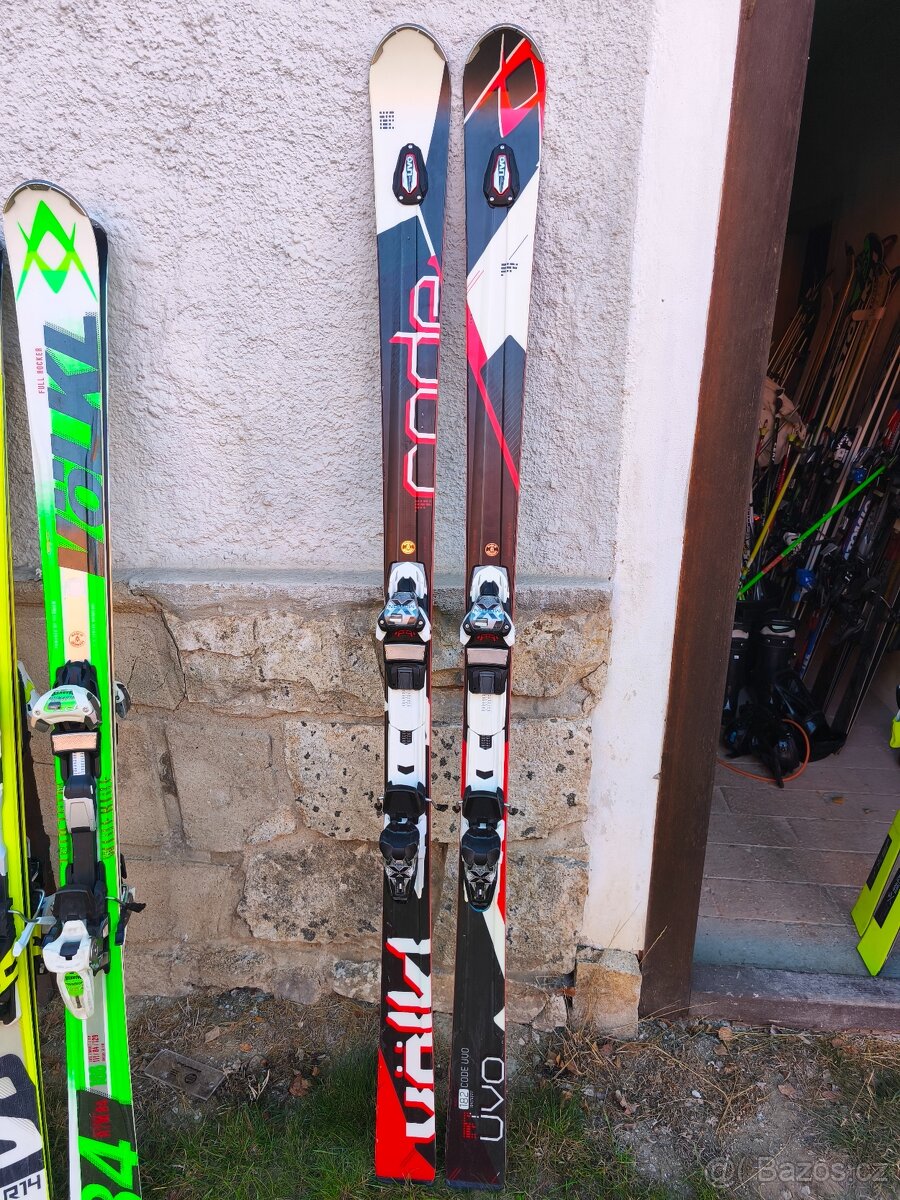 Volkl Code Uvo 182, výborné carvy.