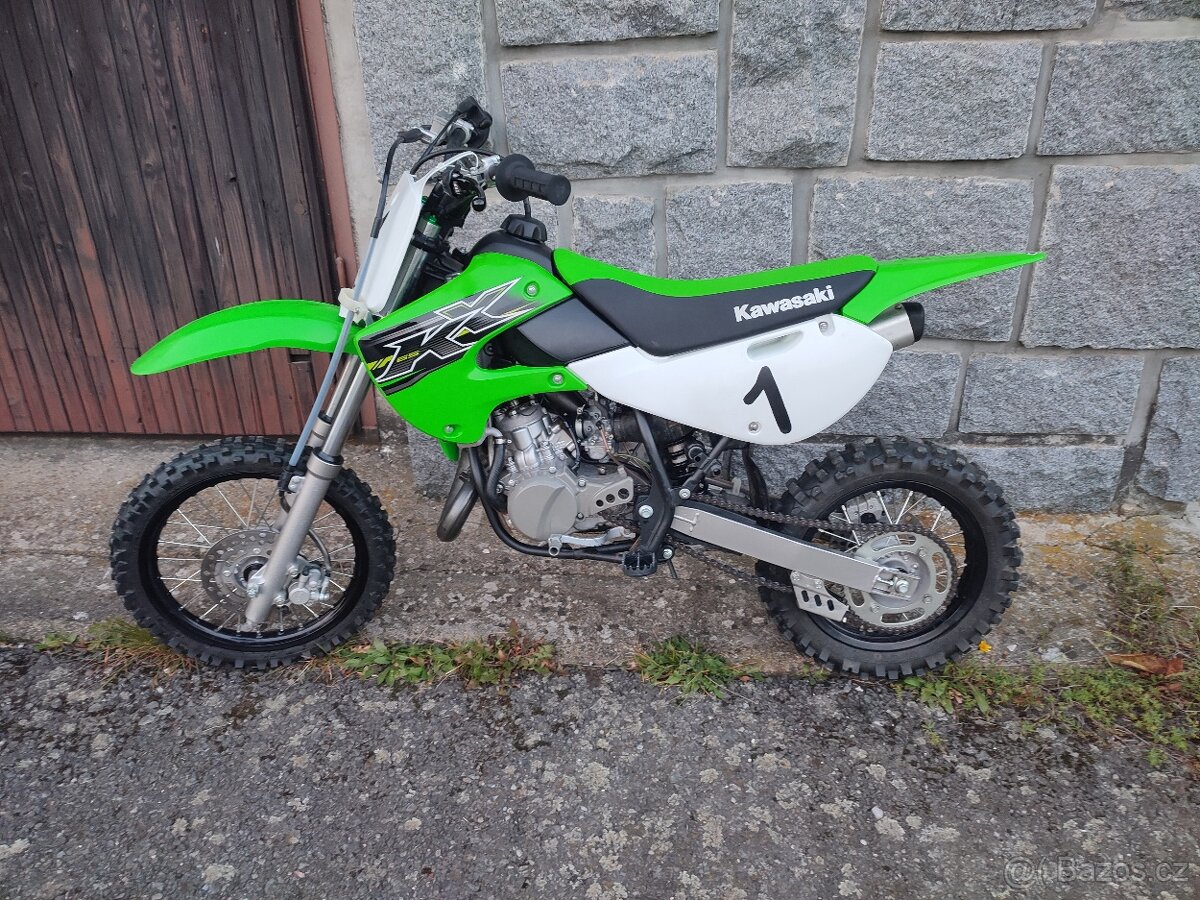 Kawasaki KX 65 jako nová 10 mth