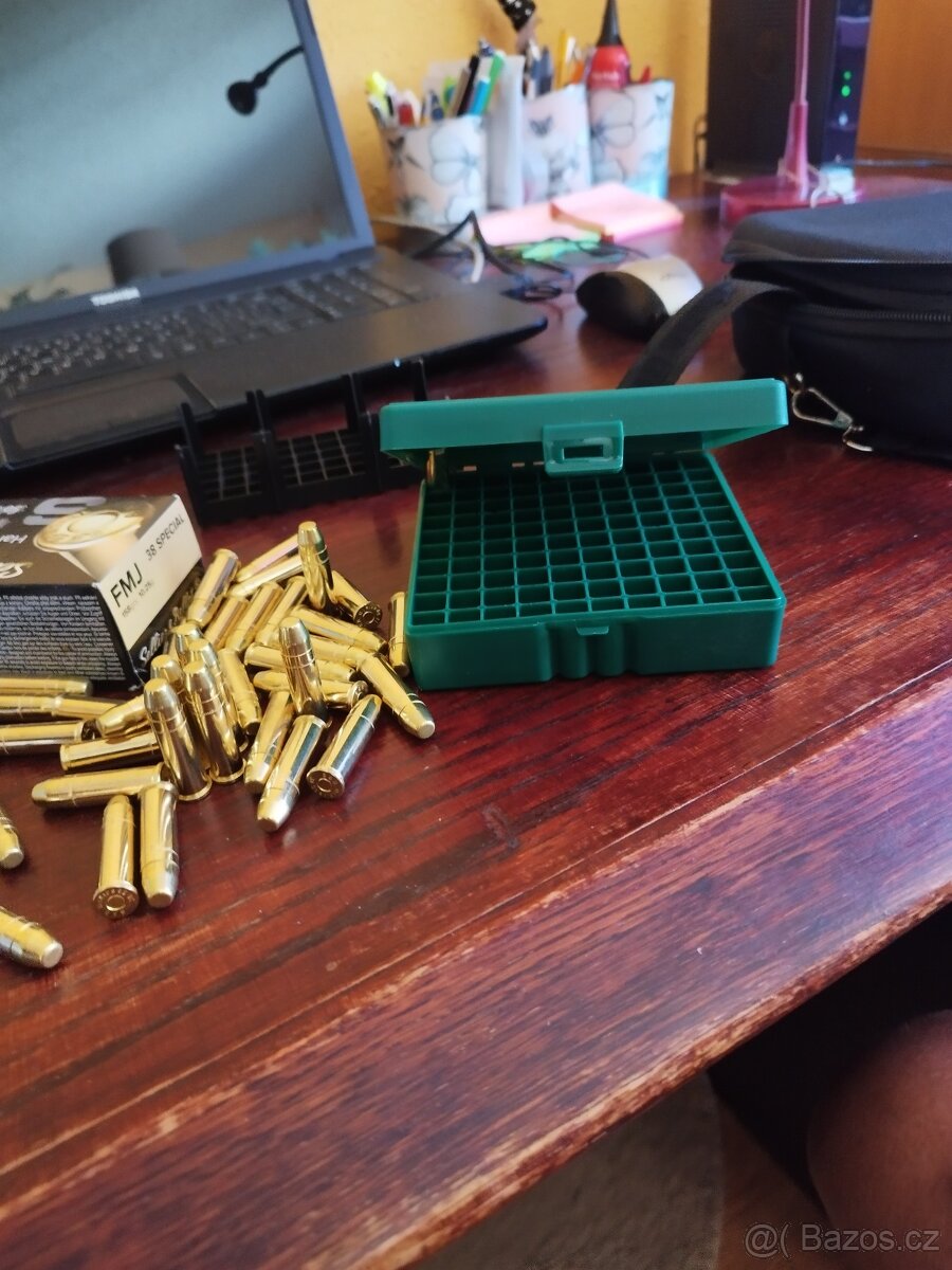 Úložný box pro munici 9mm na 100 ks