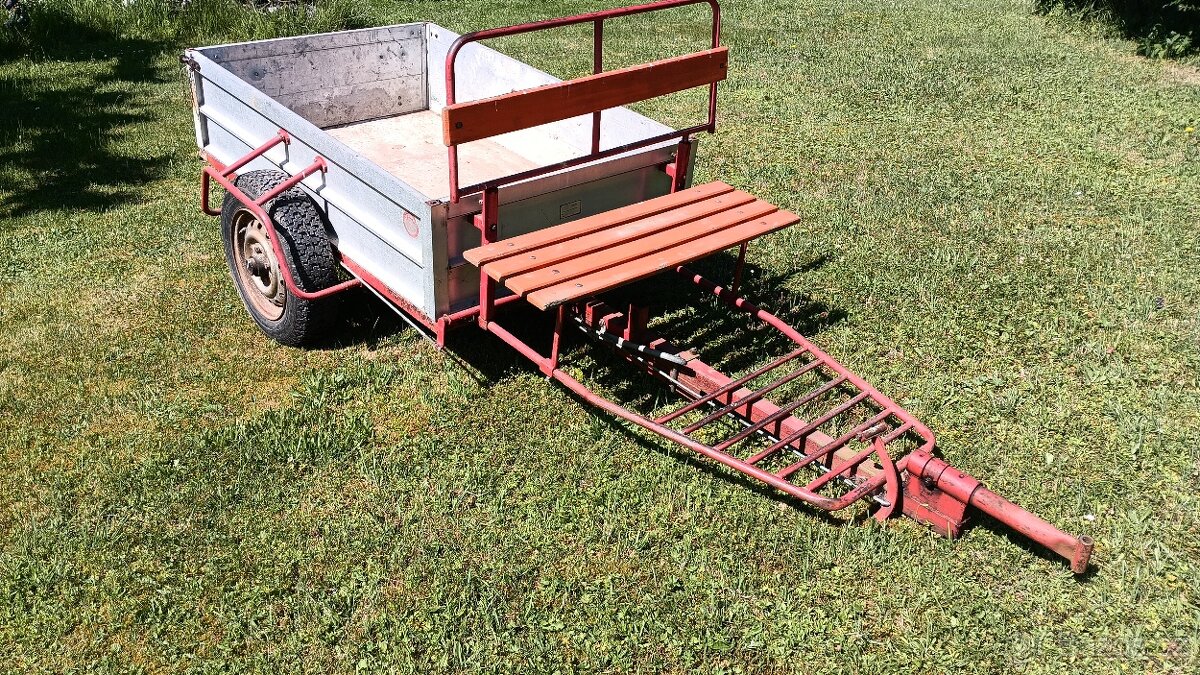 hliníkový vozík za čtyřkolku