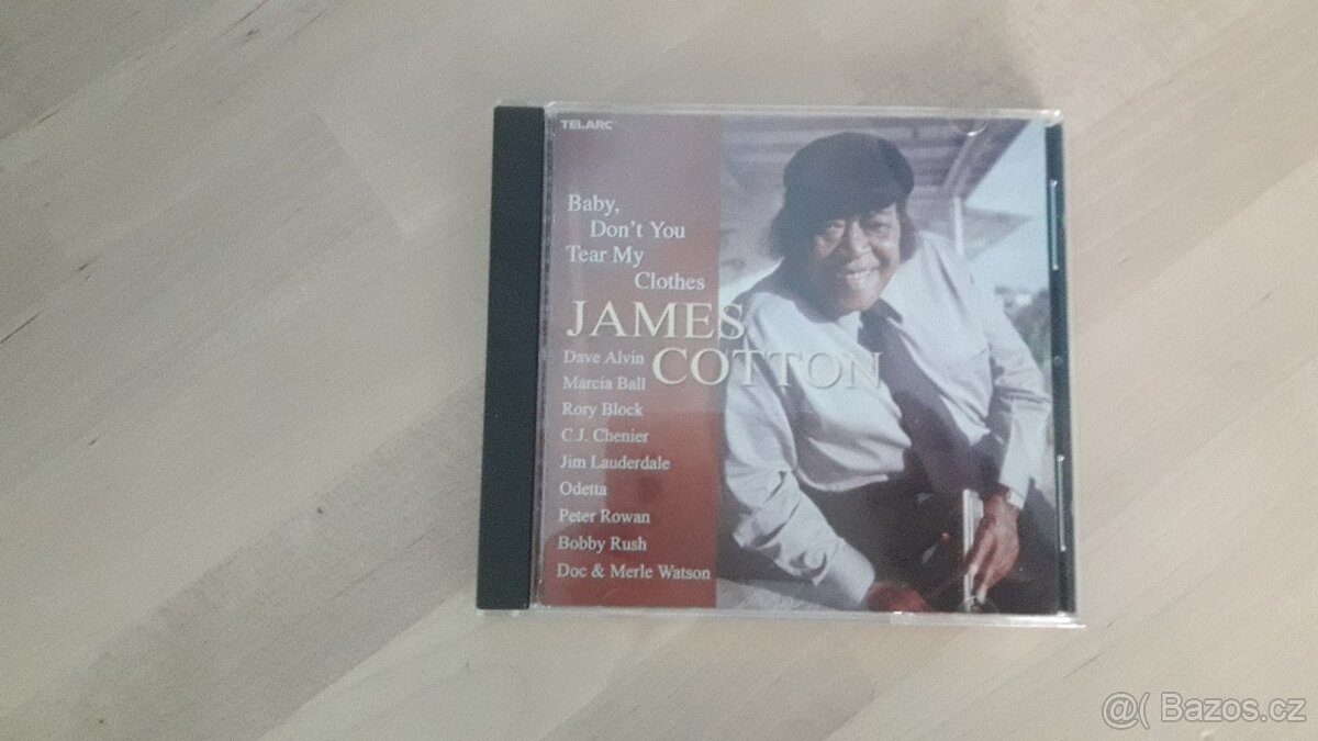 CD James Cotton – Baby Don’t You Tear My Clothes