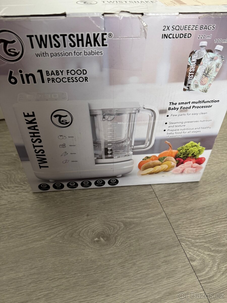 Twisthake 6v1 multifunkční mixér,nové,pouze vybalené