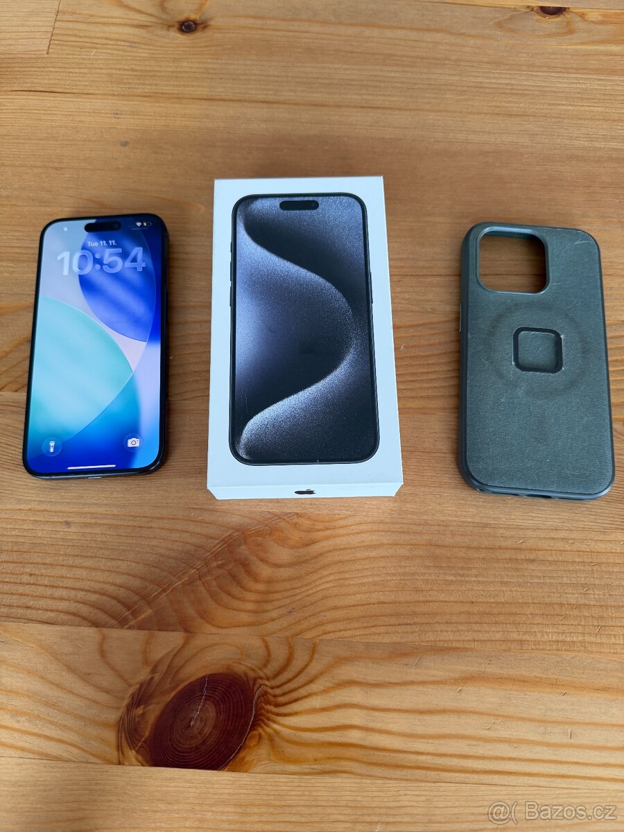 Apple iPhone 15pro 256 GB modrý titan