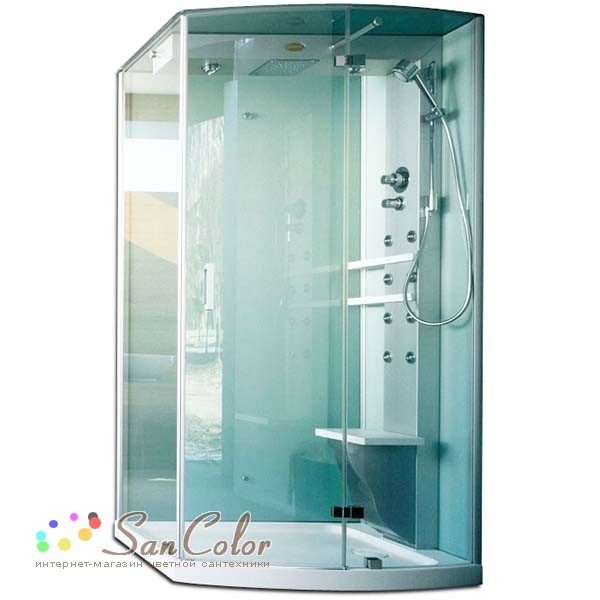 Luxusní sprchový BOX/Sauna-Jacuzzi Mynima 120x90