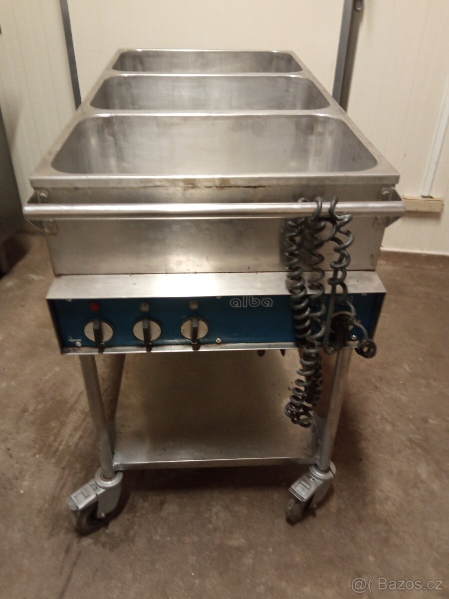 Vodní lázen teplý vozík