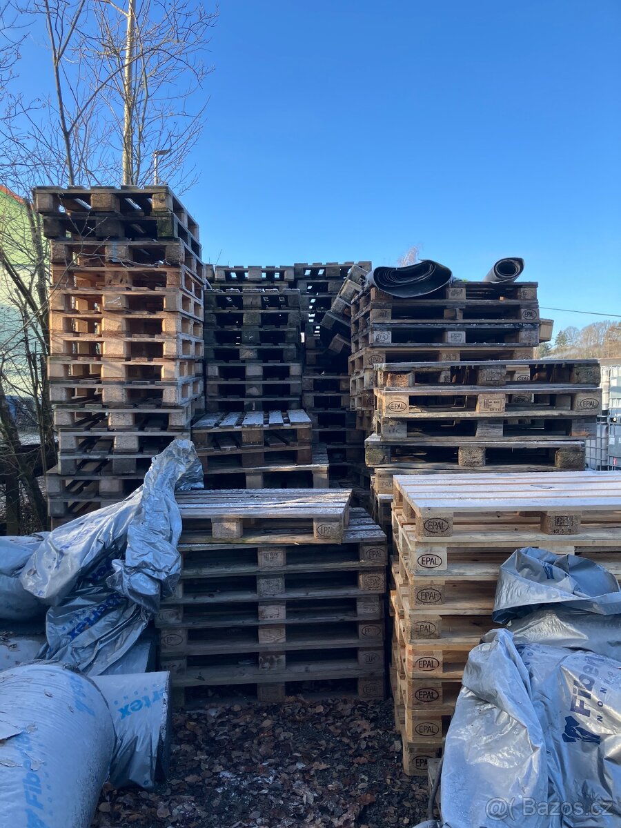 Palety EU  europalety