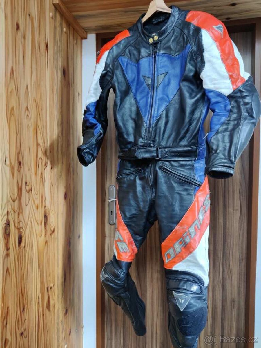 Kožená kombinéza Dainese vel. 52