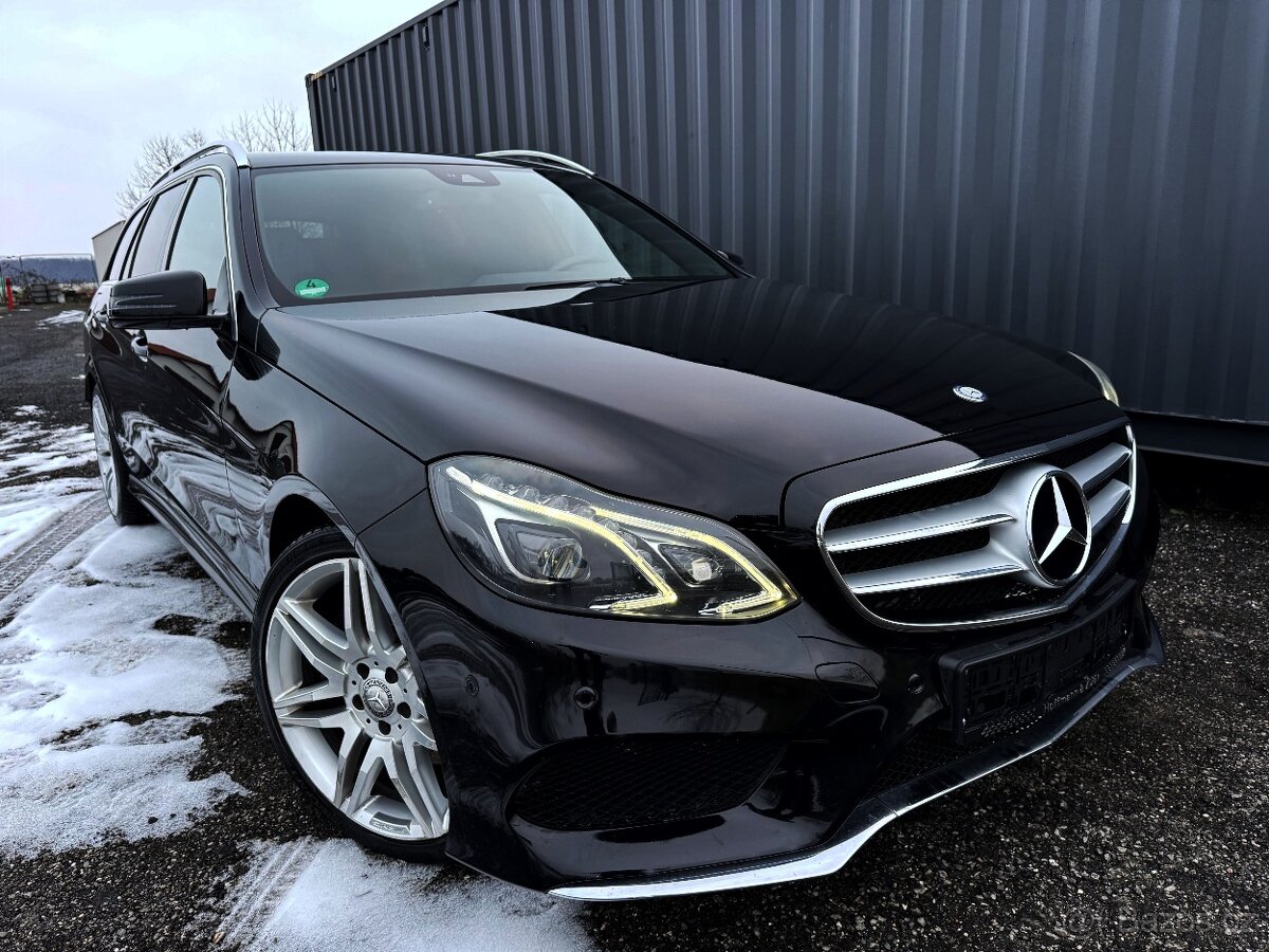 MERCEDES-BENZ E 350 CDI Avantgarde, AMG line, 214 tkm, TOP