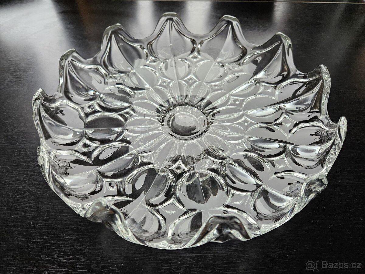 Mísa na ovoce skleněná