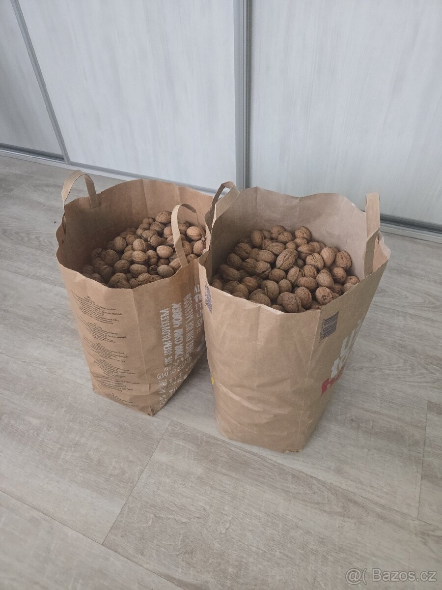 Neloupané vlašské ořechy