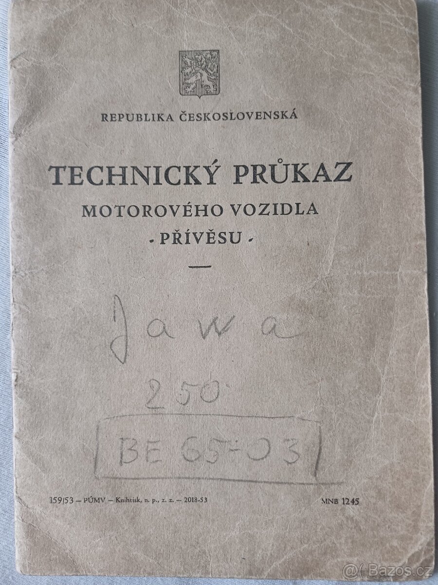 Jawa 250/353, Kejvačka