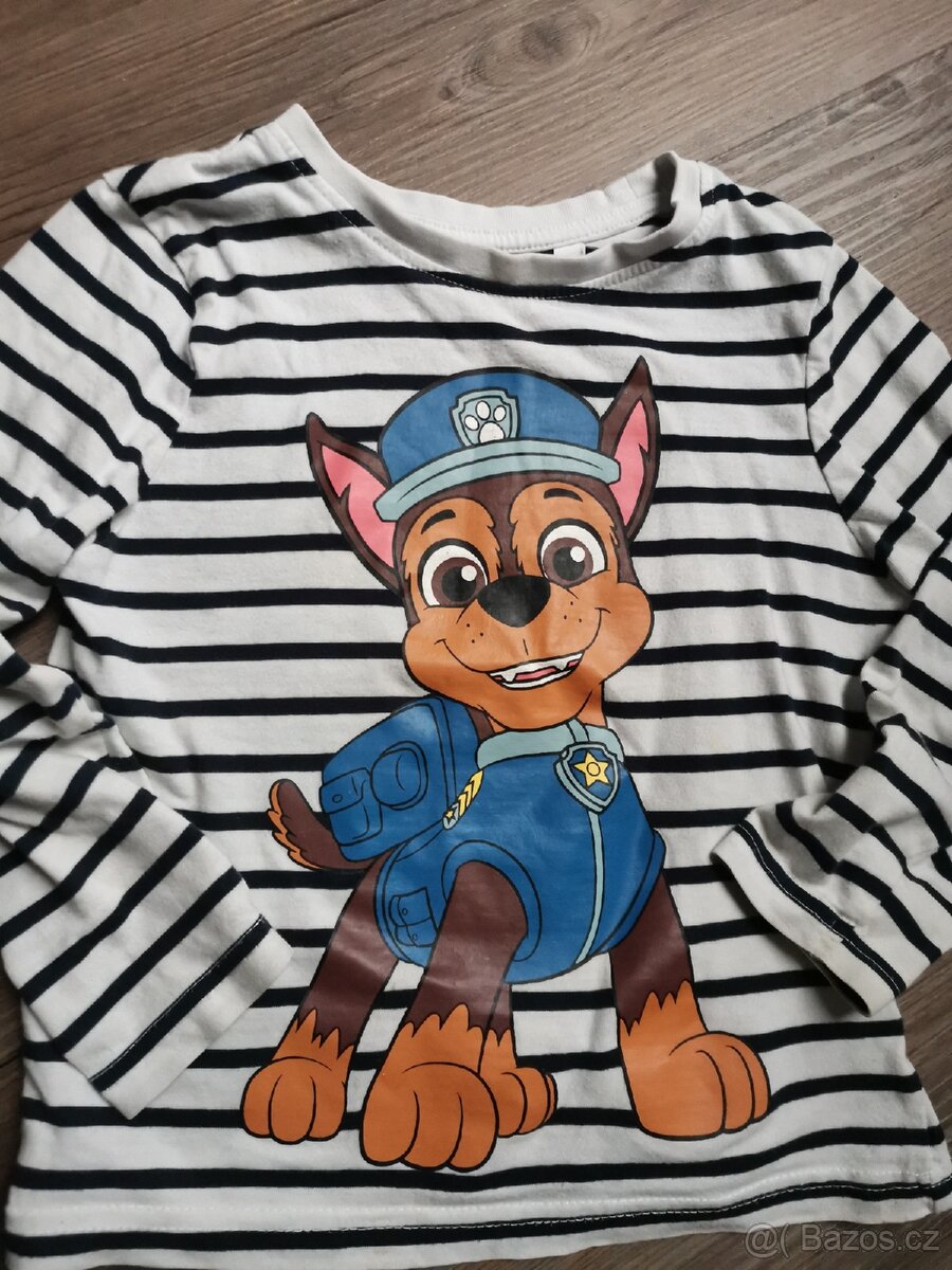 Tričko dlouhý rukáv vel. 104 zn. C@A