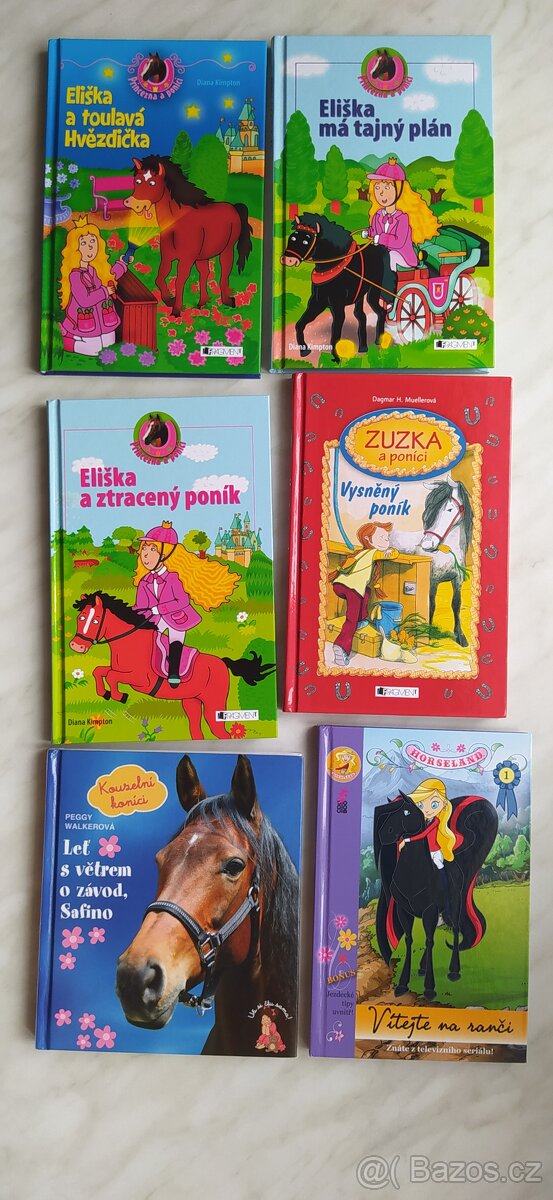 Knihy pro holky o koních,