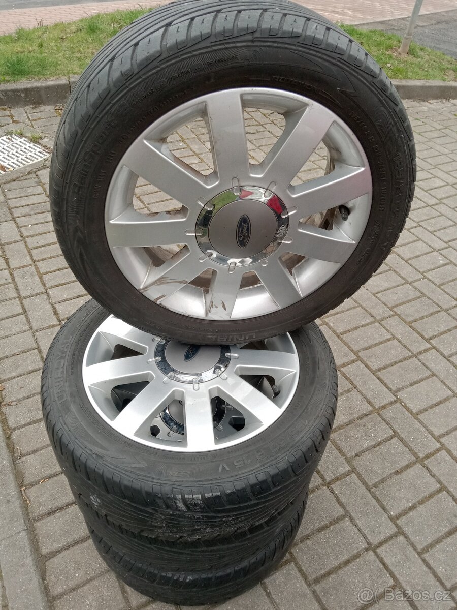 Sada letních pneu 195/50/15 Ford 4x108