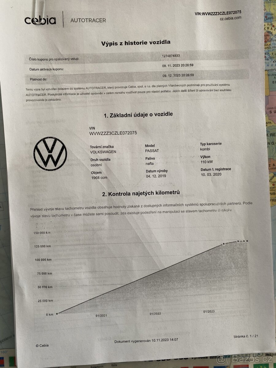 VW PASSAT 2.0.TDI 2020 1.MAJ. DPH,ČR