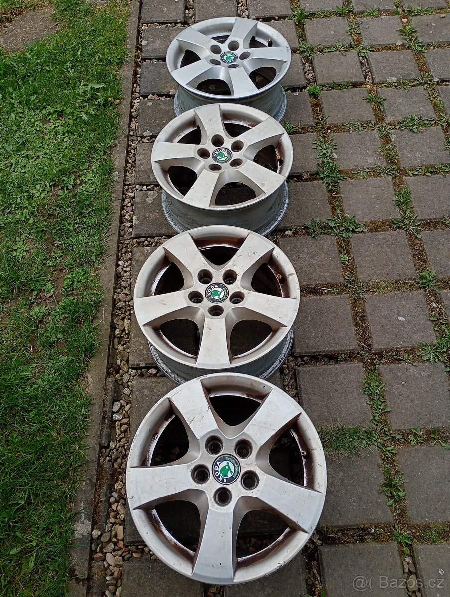 Lité disky škoda fabia1 6j14 et43