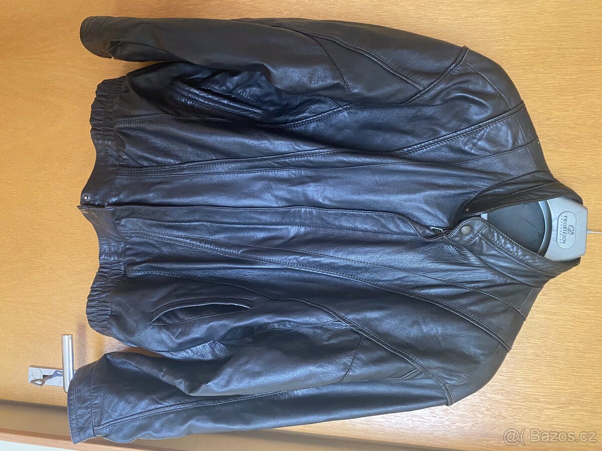 Pánská kožená bunda vintage styl L