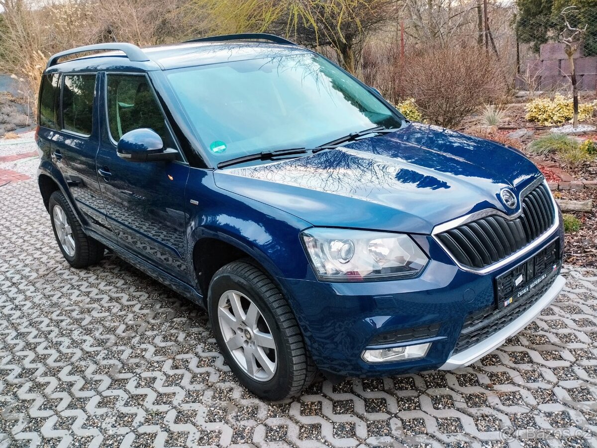 Škoda Yeti 2.0tdi 110kw najeto 108800km