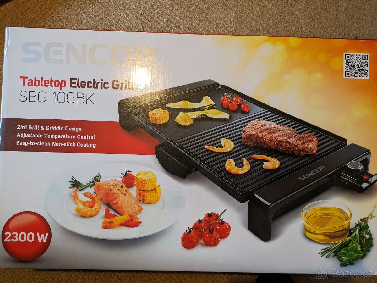 Elektrický gril Sencor SBG 106BK