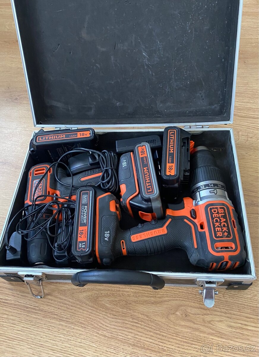 Akumulátorová vrtačka Black+Decker Bl188