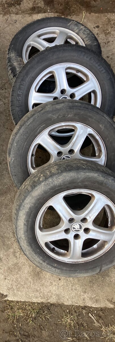 ALU kola 15' 5x100 mm