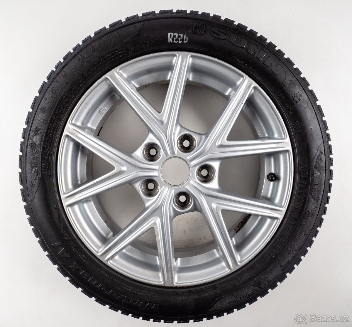 Suzuki Swift - Originání 16" alu kola - Zimní pneu