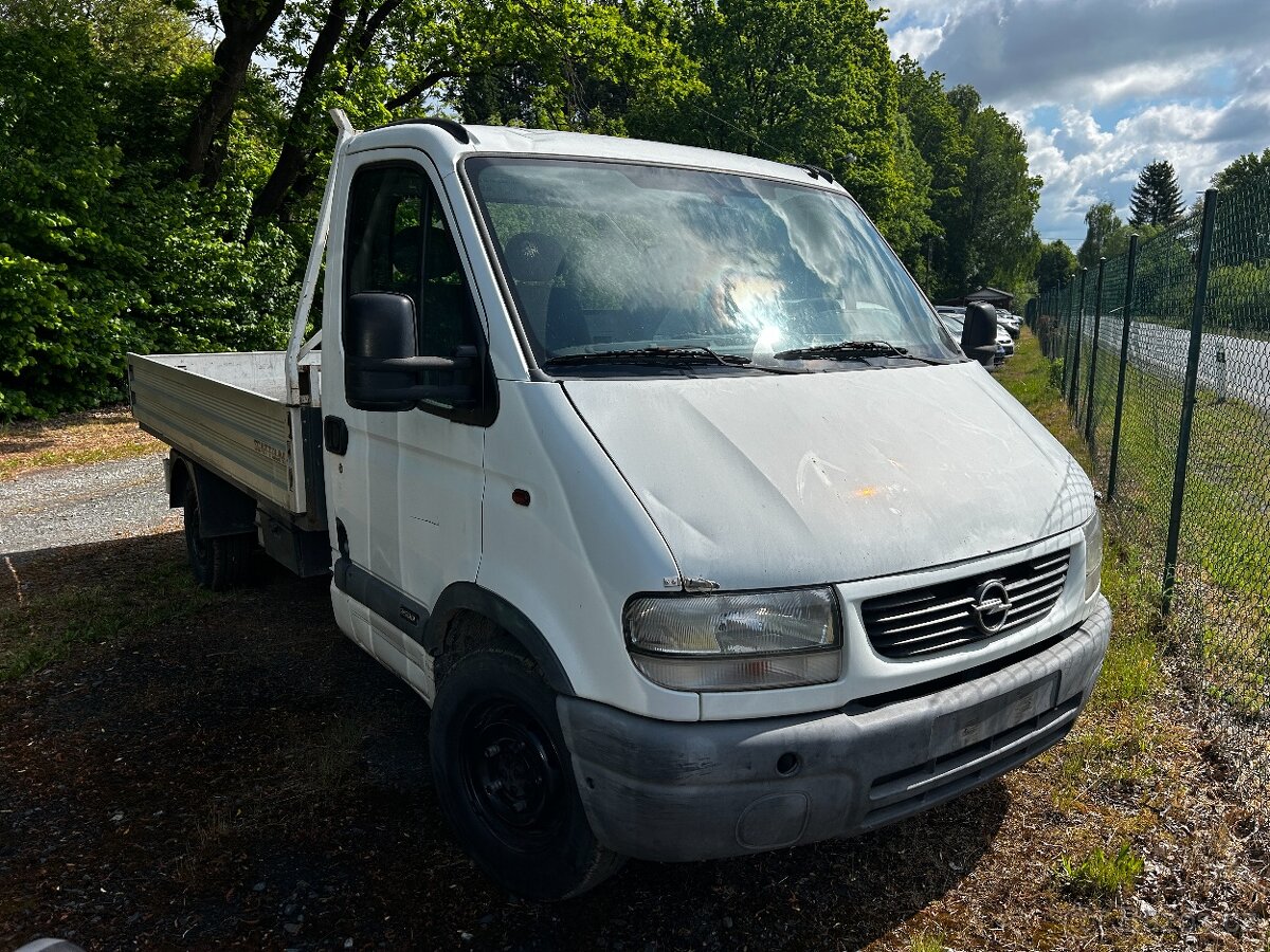 Opel Movano 2,5 TD 94kW, Dovoz Italie-bez korozr