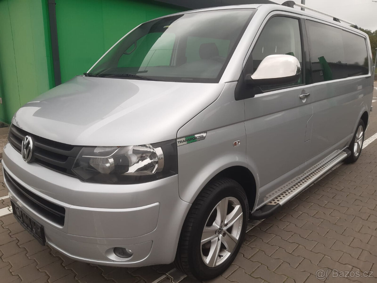 VW Transporter T5 facelift, 2,0 103kw, r.v.2013, 6míst