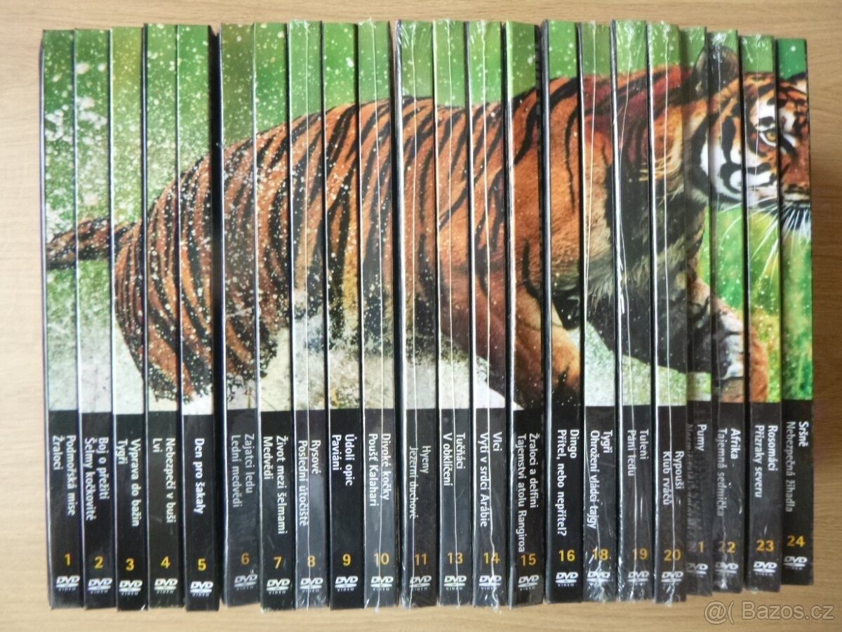 PREDATORI ZBLIZKA (22x dvd) CZ DABING
