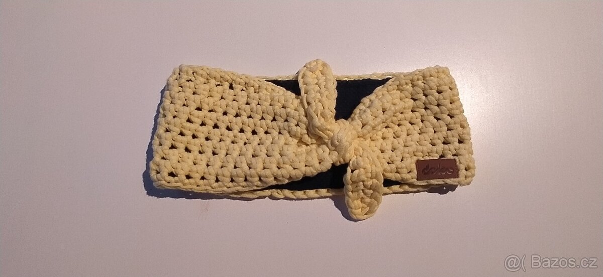 Nová čelenka značky Doke žlutá