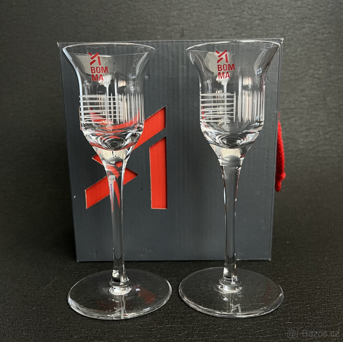 BOMMA Lines 2x sklenice na likér 40ml, Olgoj Chorchoj